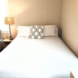 Queen Bed Ikea Slattum