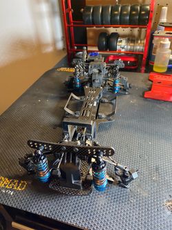 Red cat rds Rc drift car chassis