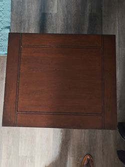 Dark Wood End Table