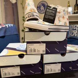 New Kids High Strap Converse All Star Bluey