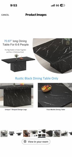 Dinning table