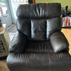 Electric Leather Recliner