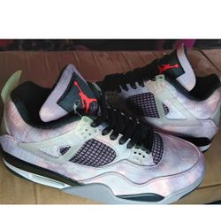 Size 10 - Jordan 4 Retro Zen Master Mens Sneakers