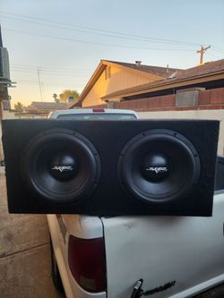 2 12inch Subwoofers