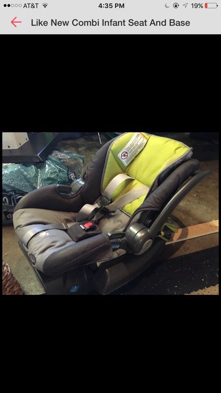 Combi infant seat with base