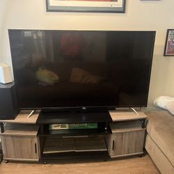 60 Inch TCL Roku Tv And Stand