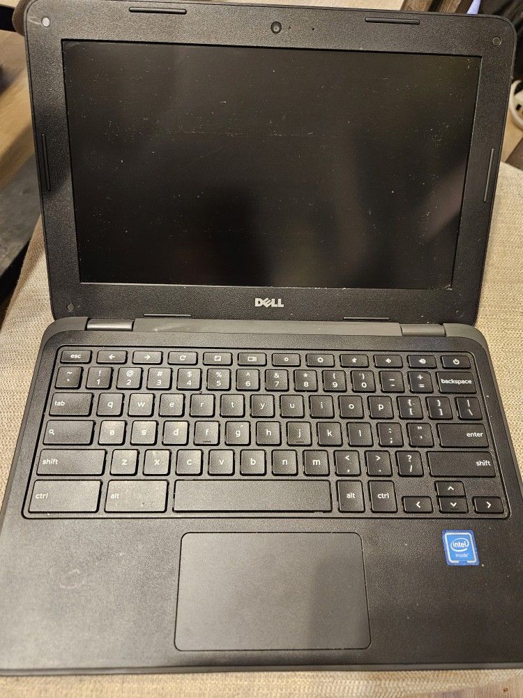Dell Chromebook 3180 Laptop Computer, 11.6 Inch Laptop PC, Intel Celeron N3060, 4GB RAM, 16GB SSD, Web Camera, Wi-Fi, Bluetooth, HDMI