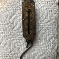 Pocket Balance Scale from Europe 