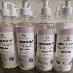 NEW Greenerways Lavender Antibacterial Hand Soap - 12 For $35!