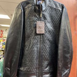 Nuevas chamarras de Piel original trenzada a mano