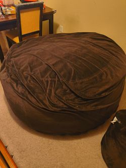 Ultimate Sack Brown Bean Bag. Super large size $100