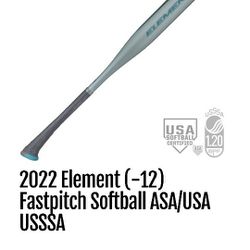 2022 Element (-12) Fast pitch Softball Bat