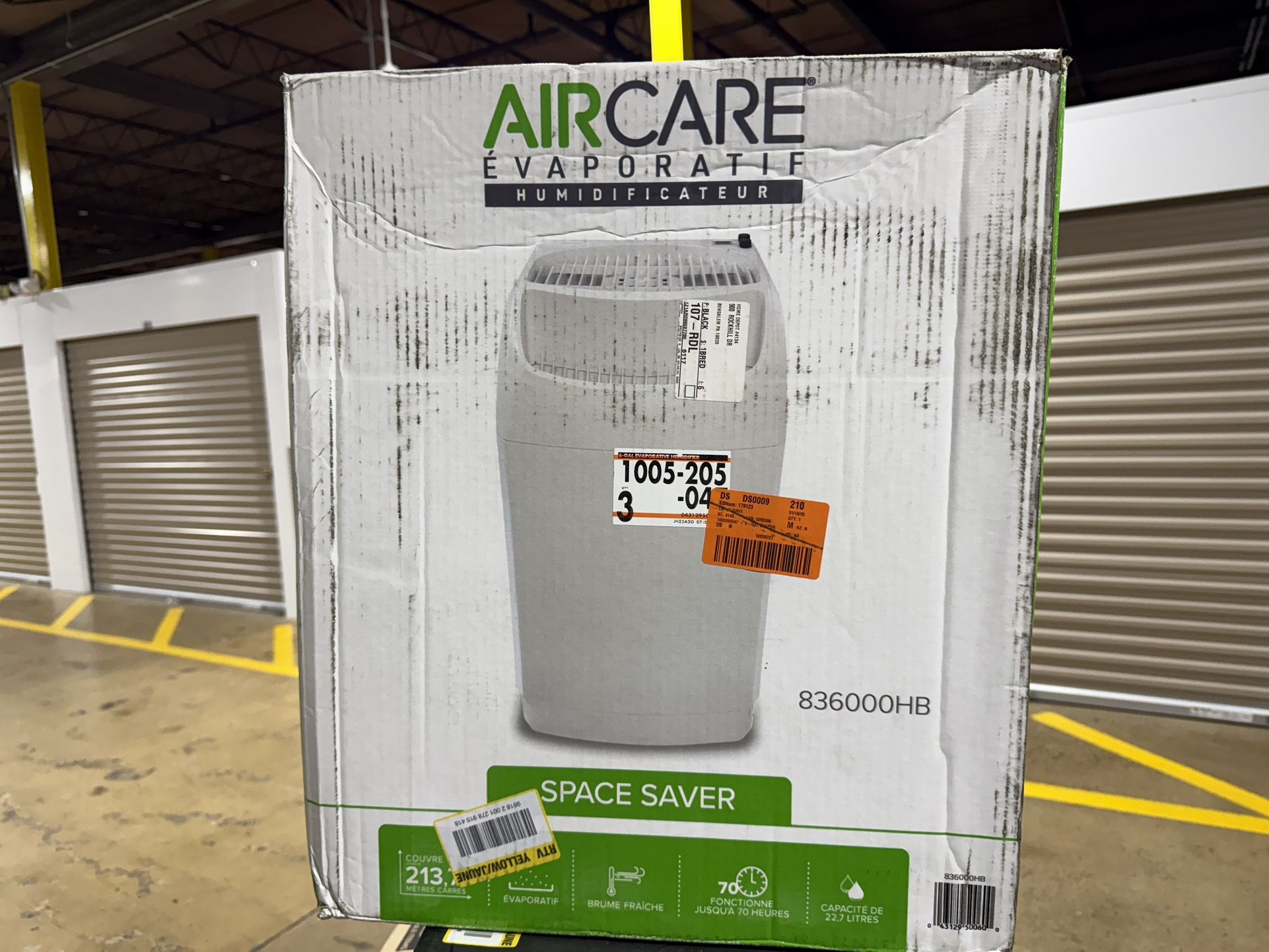 AIRCARE Space Saver Evaporative Humidifier Appliances