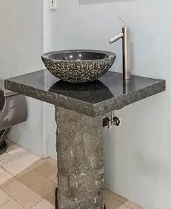 Free! Granite Pedestal Sink