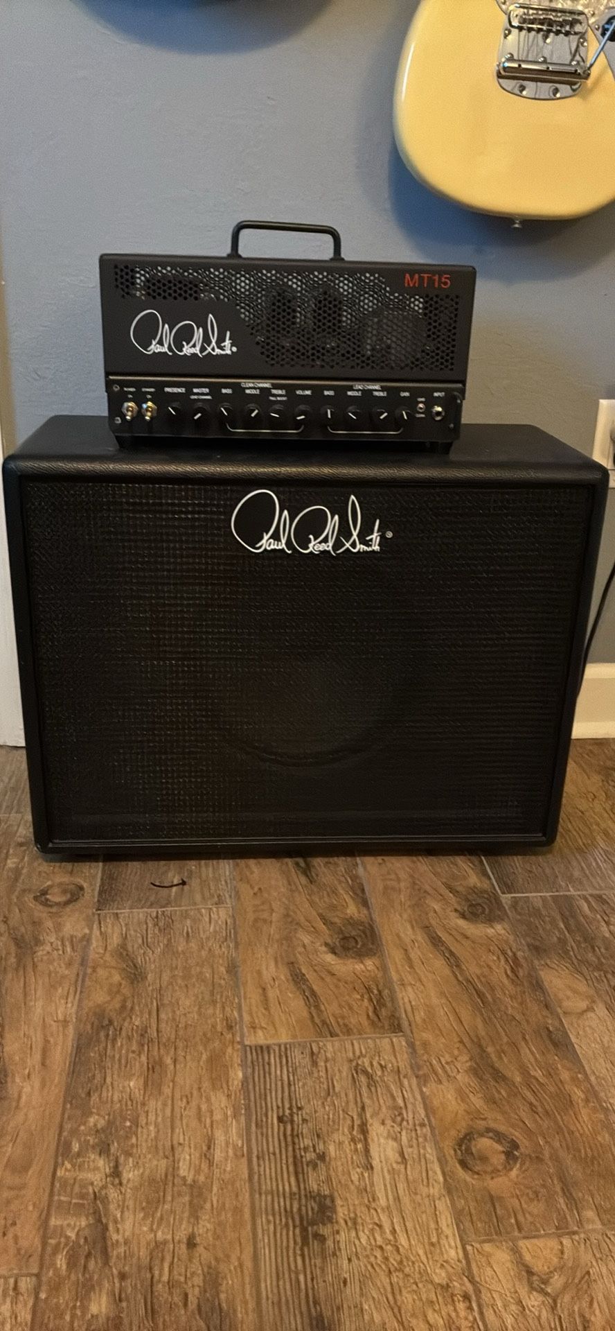 PRS MT15 amp and cab