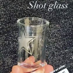Custom shot and wine glasses
