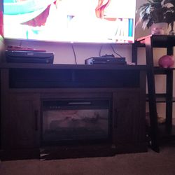 Electric Fireplace TV Stand Comes With Remote
