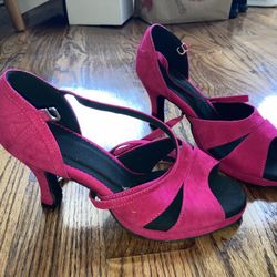 Pink Sassy Salsa Shoes 