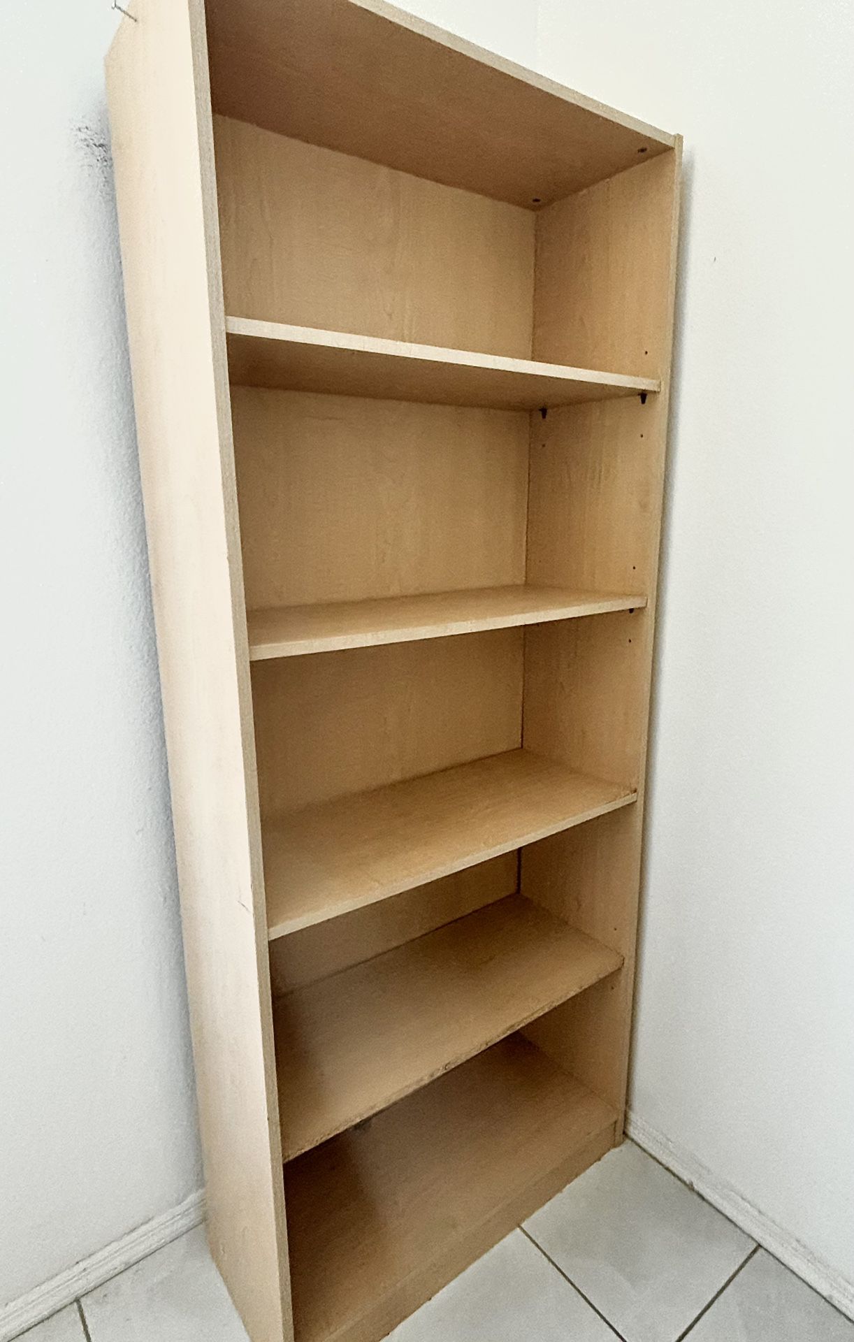 Beige Wooden Shelf