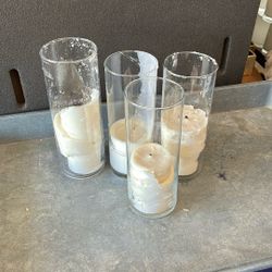 Candles In Vases