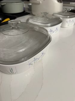 3 Large Containers with Lids