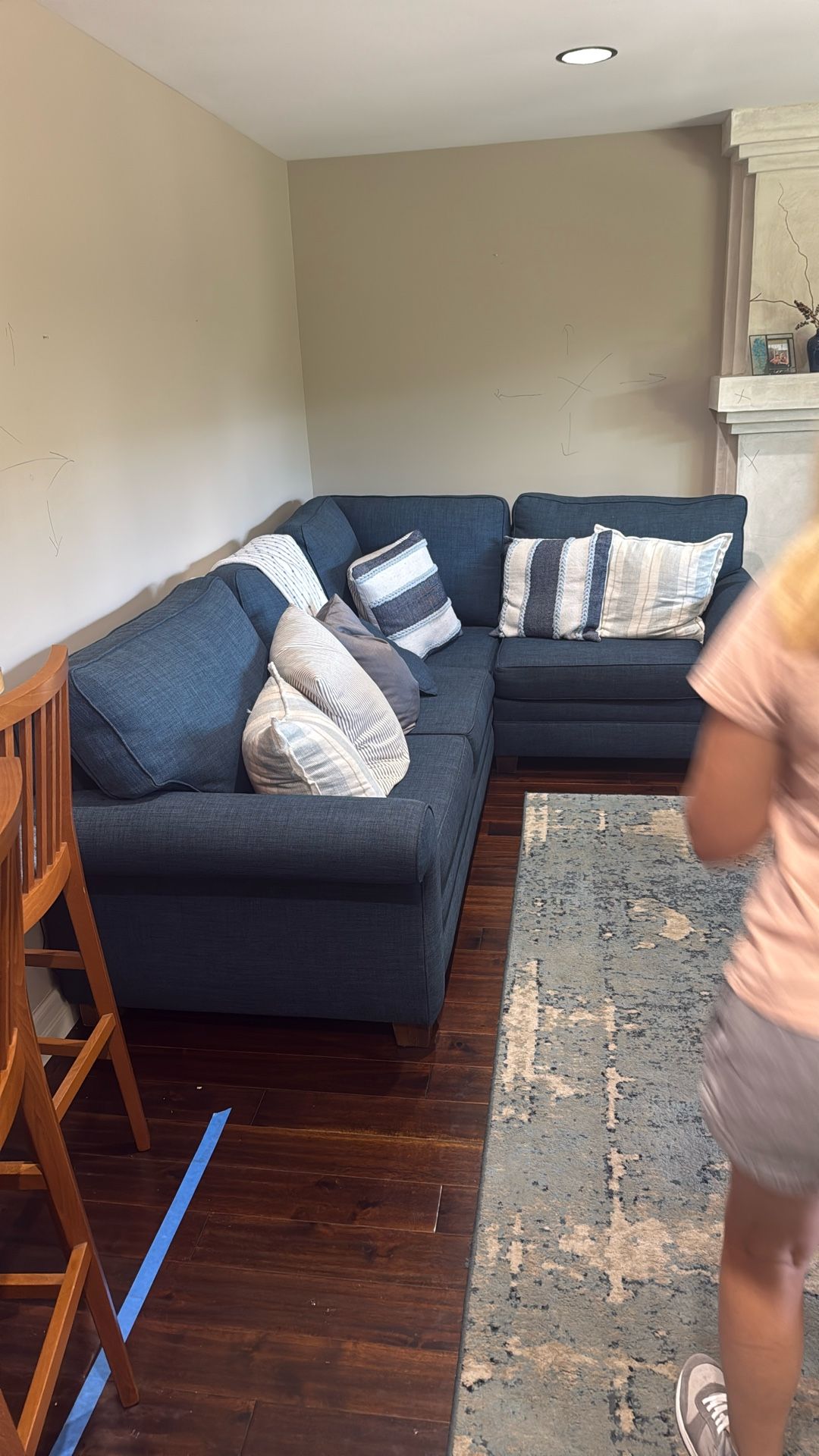 Two Piece Sectional Couch