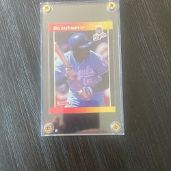 Bo Jackson 1989 donruss Baseball Card