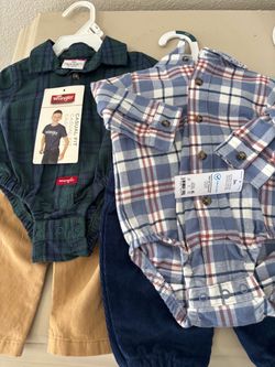 New baby clothes $15 both sets 0-3 months