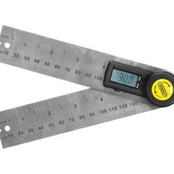 Digital Angle Finder Rule 5-Inch General Tools 822 New Battery $15 
