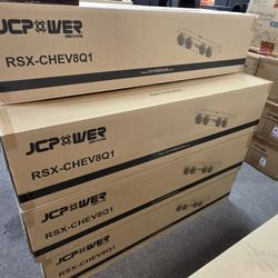 Jc Power 4 8 Inch Subwoofers In Enclosure 