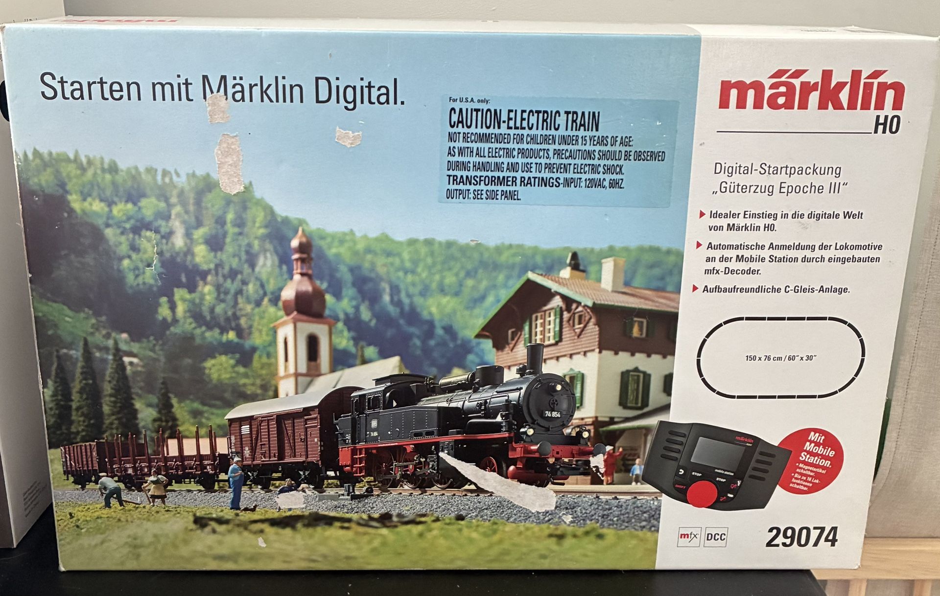 Marklin HO Scale Starter Set And Expansion 