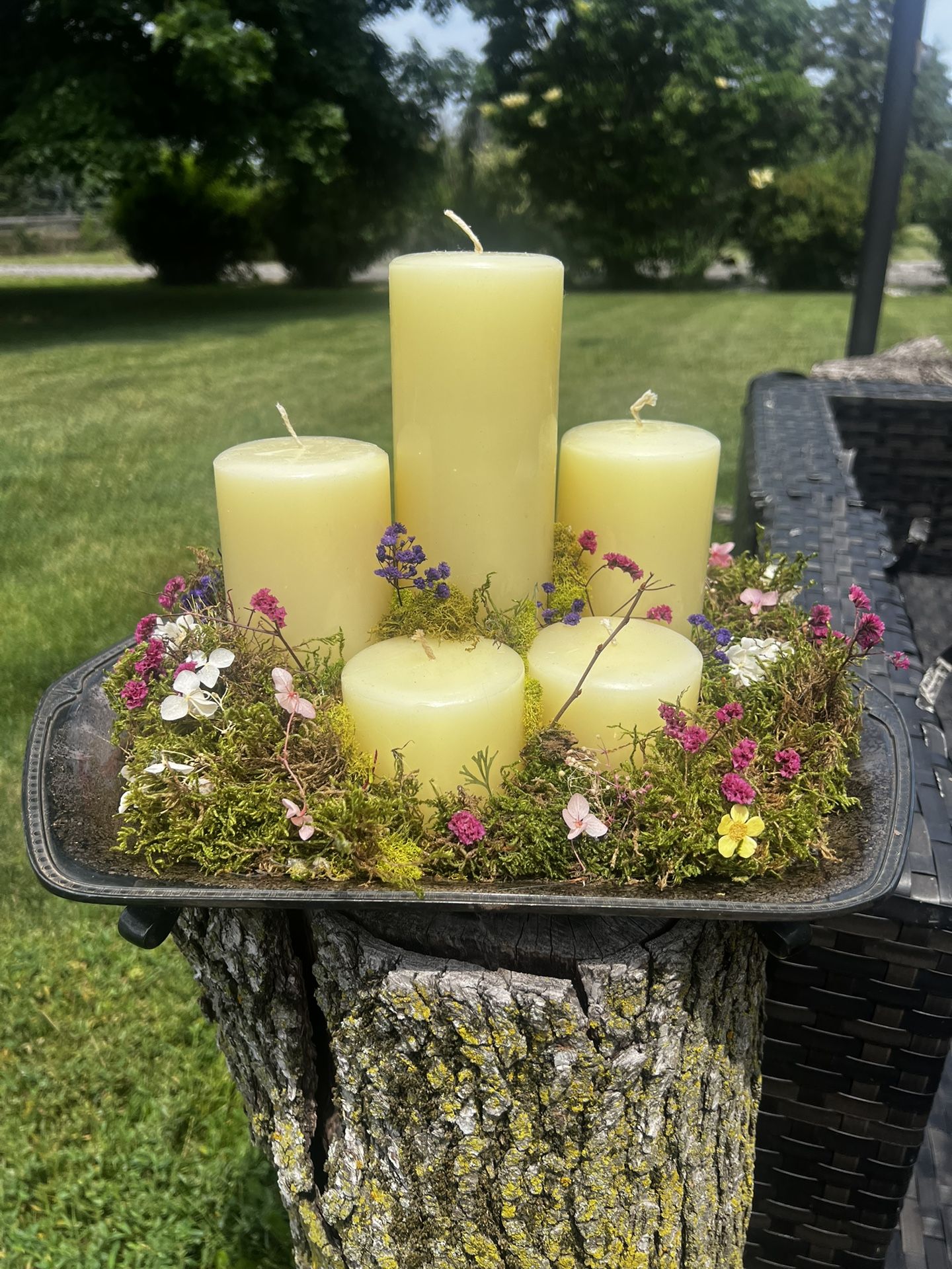 Whimsical One Of A Kind Centerpiece