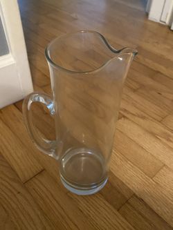 Waterford Mid Century Draping Crystal Pitcher 