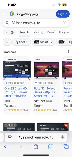 32 Inch Roku Tv $60 OBO