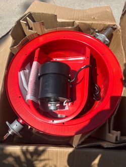Mini Red Cement Mixer 1.25 cu. ft