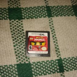 Lego Ninjago battles Nintendo DS video game