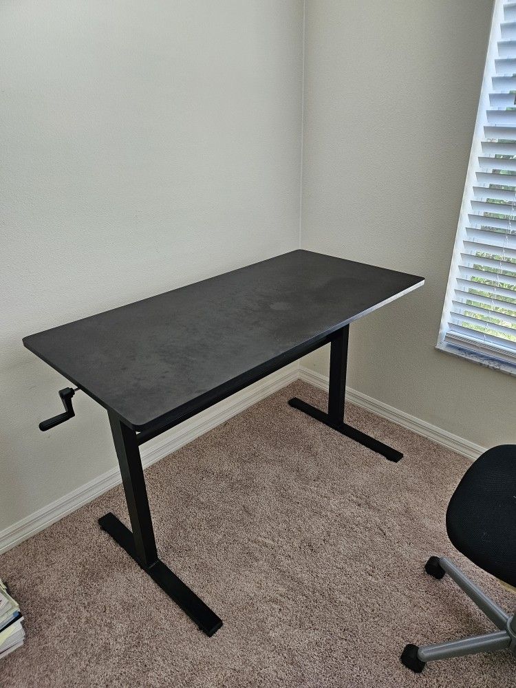 Black Standing Desk