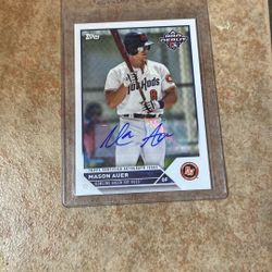 Mason Auer Auto Card