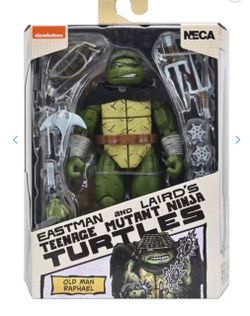NECA TMNT Old Man Raphael Action Figure