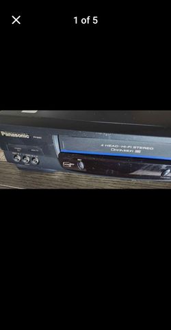 Panasonic VHS Player, Tested, Works Fine.