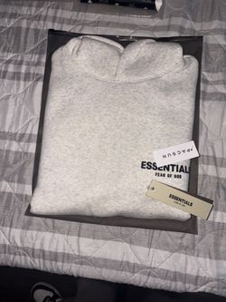 Light oat essential hoodie