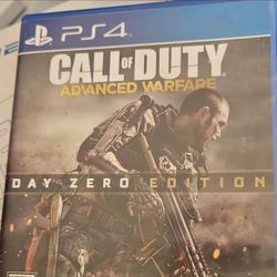 Call of Duty Advanced Warfare Day Zero Edition PS4