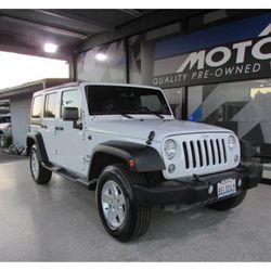 2016 Jeep Wrangler Unlimited Sport