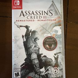 Assassins Creed 3 Nintendo Switch 