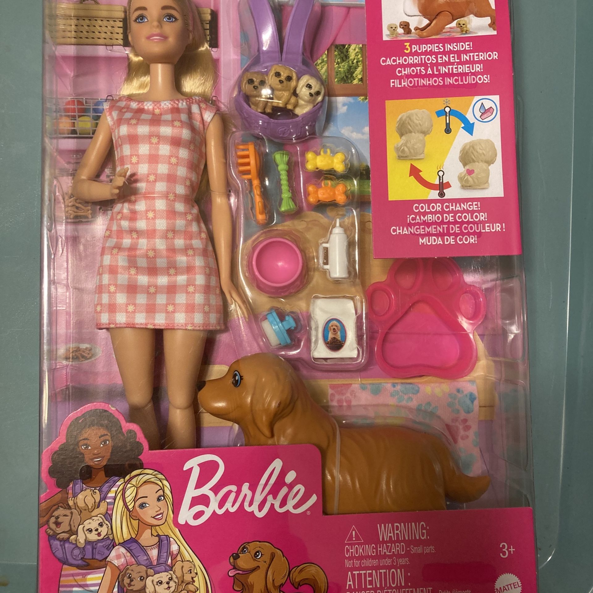 Barbie W/pregnant Dog