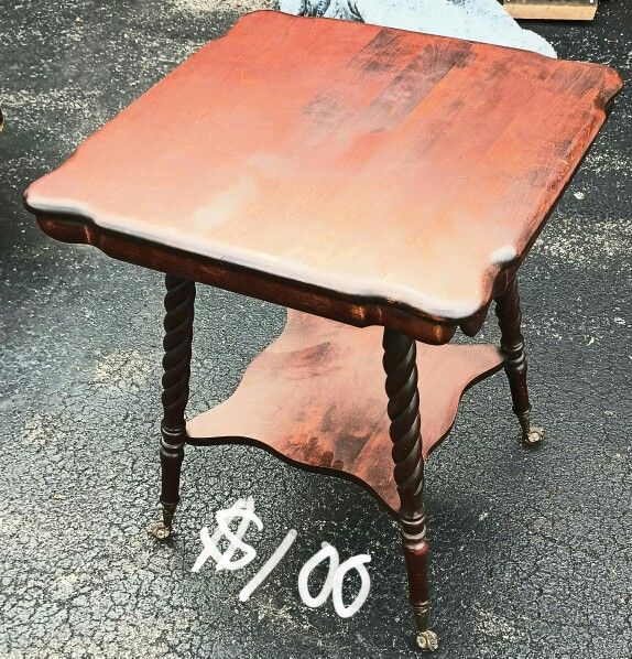 Antique Table Located In Hamburg