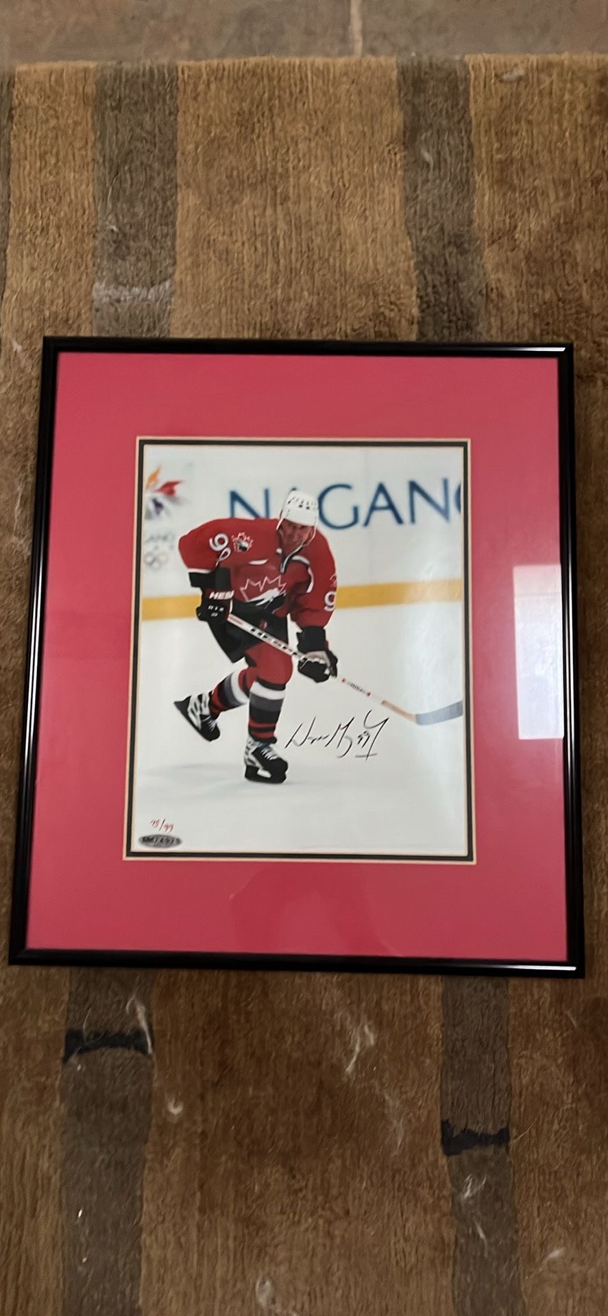 Wayne Gretzky Autographed & Numbered Photo