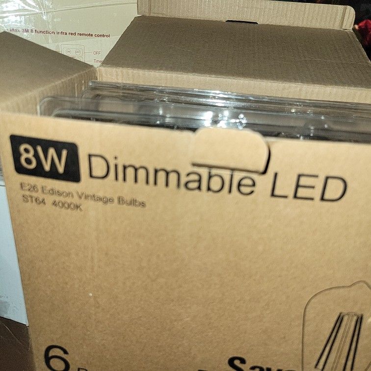 Edison Vintage Light Bulbs. 8w 40000k