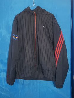 ADIDAS Adidas x Classic LEGO® Windbreaker HB4469 Boy Girl Full Zip Size XL 15 - 16Y