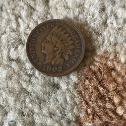 1902 Indian Head Penny